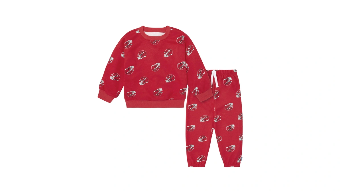 Gerber Unisex Baby Nfl Team Sweatshirt And Pants Set, Chiefs,