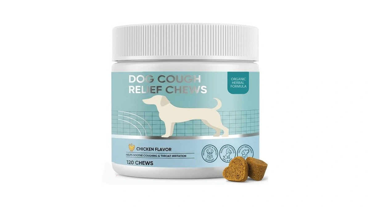 Airuntech Dog Cough Relief Chews, Soft Chewy Treats For Dogs,