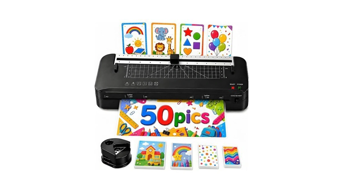 Laminator, A3 Laminator Machine With Built-in Trimmer