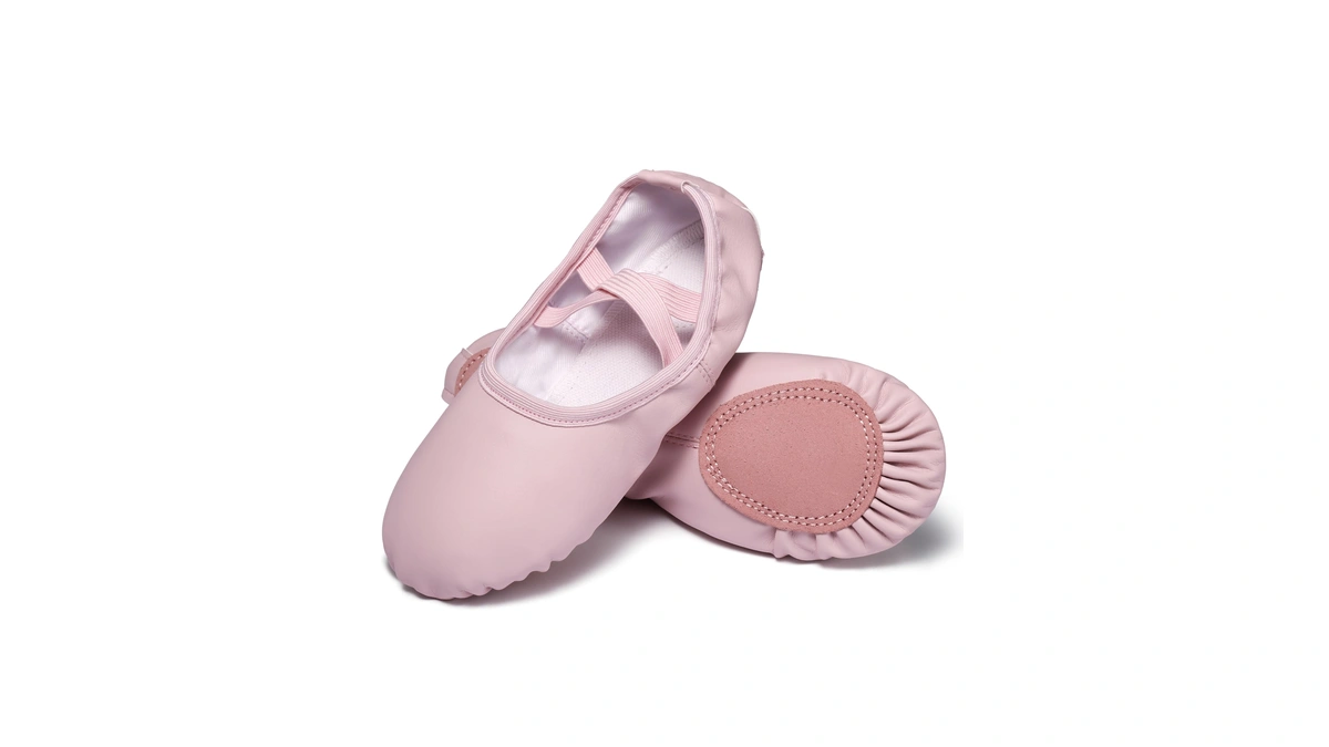 Dynadans Soft Leather Ballet Shoes/ballet Slippers/dance Shoes For Girls And