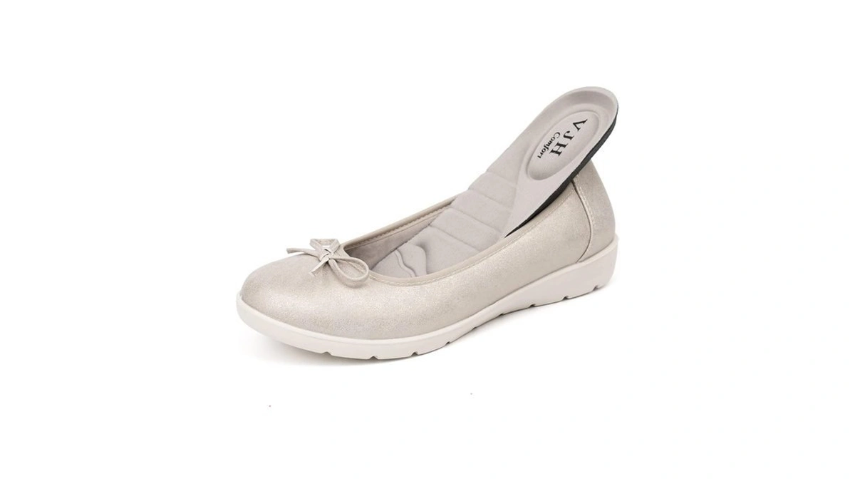 Vjh Confort Women’s Ballet Flats Round Toe Slip-on Comfortable Dress