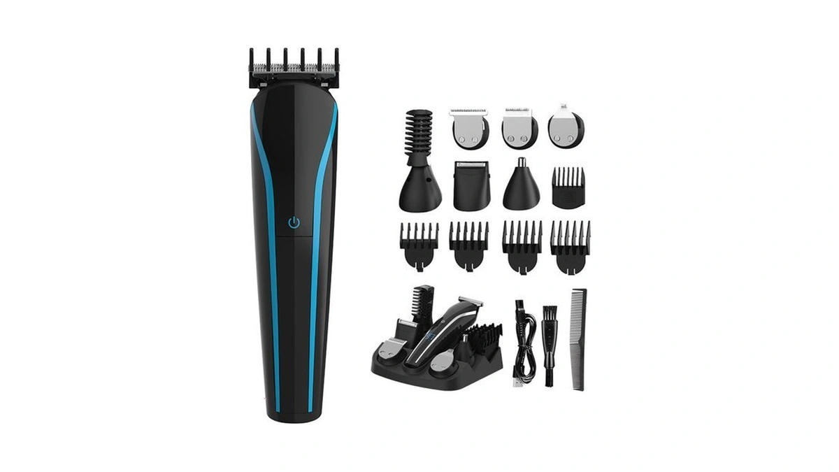 Beard Trimmer For Men 11-in-1 Hair Clipper Kit Cordless Waterproof