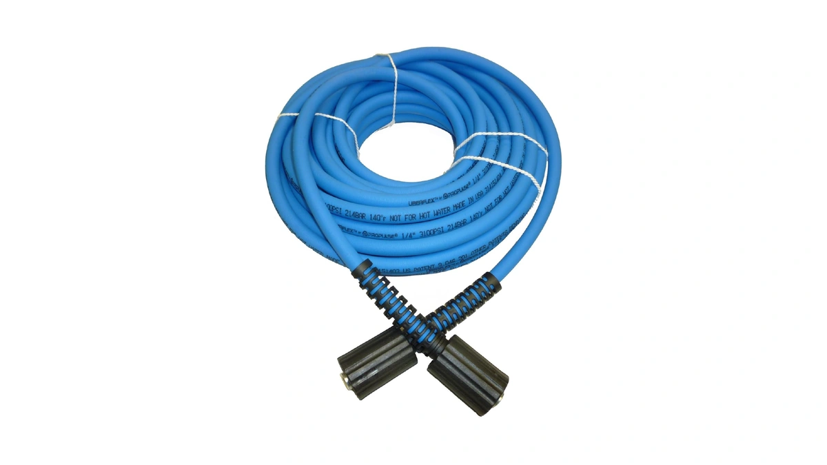Uberflex™ Kink Resistant Pressure Washer Hose 1/4", 3,100 Psi With