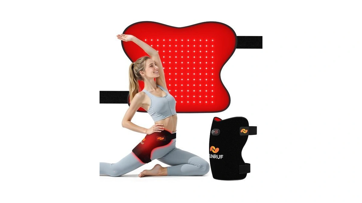 Red Light Therapy For Body, Foldable Therapy Pads For Hip