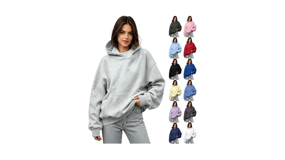 Womens Mock Neck Sweatshirt Relaxed Y2k Hooded Sudaderas Para Mujer