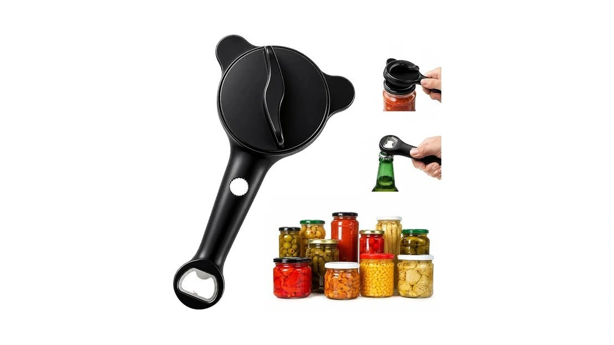 Amazon : 2 In 1 Adjustable Jar Opener For Seniors