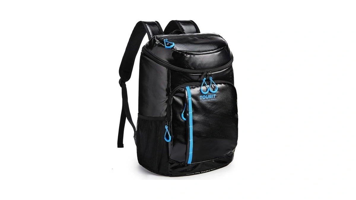 Tourit Cooler Backpack Insulated 30 Cans, Lightweight Leak Proof Travel