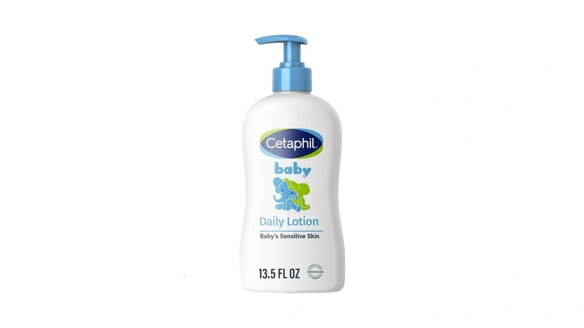 Cetaphil Baby Daily Lotion Organic Calendula Sensitive Skin 13.5 Oz