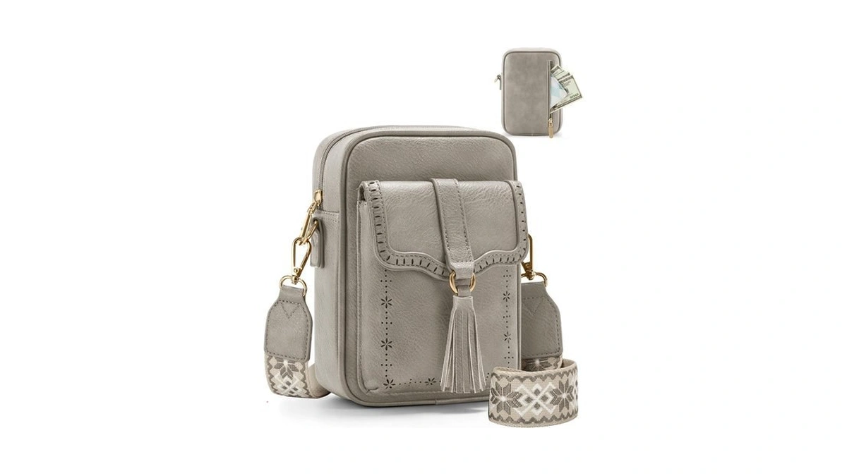 Rainsmore Rfid Crossbody Bag For Women Lightweight Phone Purse, Light