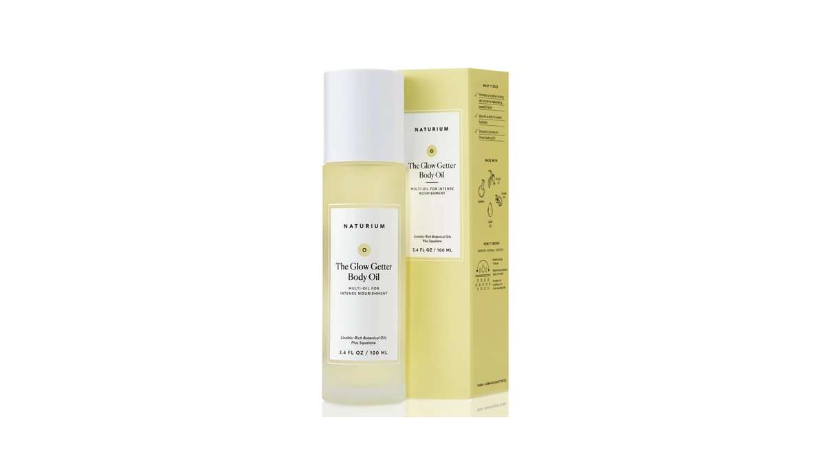 Naturium The Glow Getter Body Oil With Squalane & Rosehip,