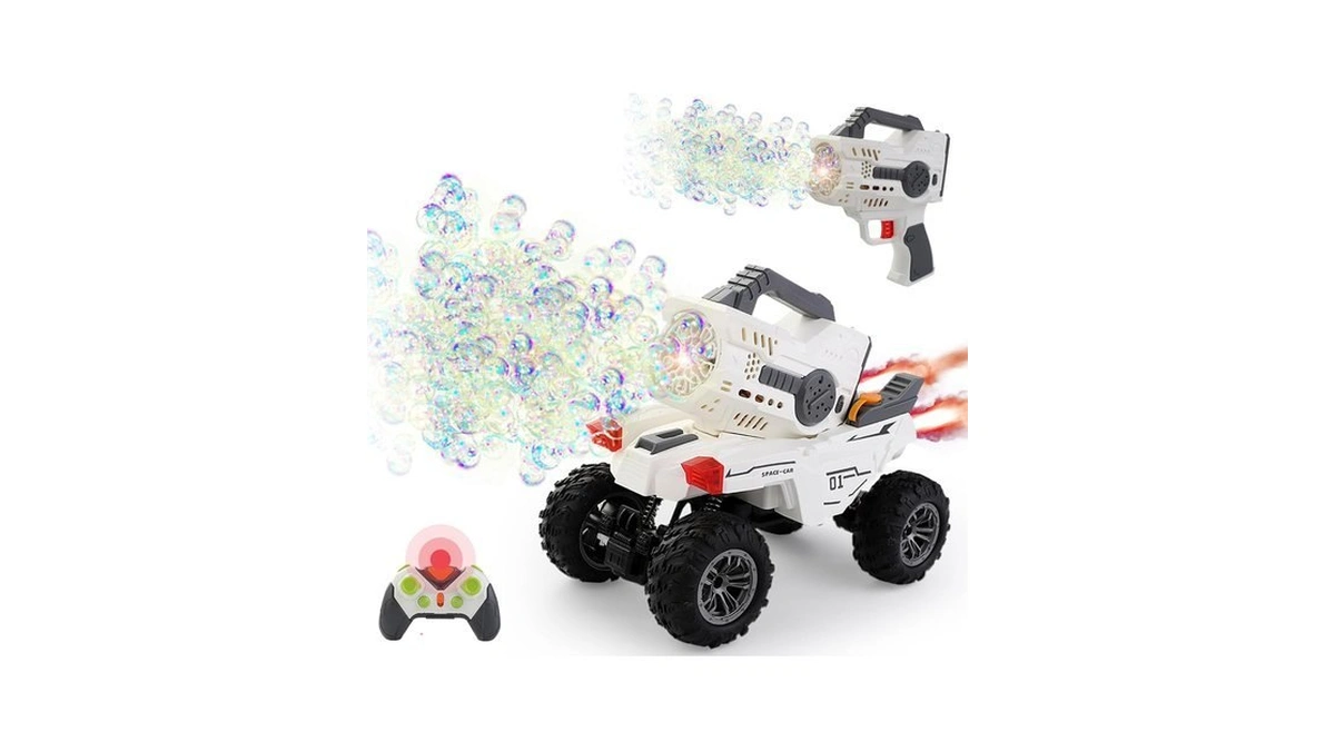 Rc Bubble Car With Detachable Blaster, 2.4ghz Remote Control Car