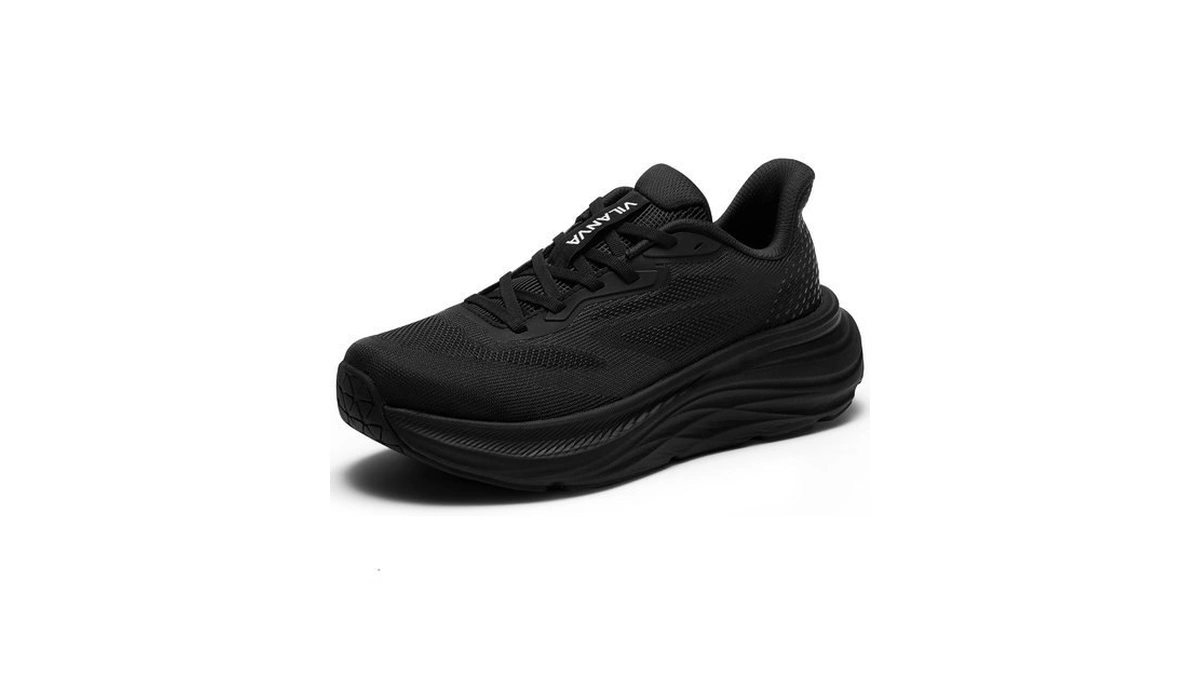 Vilanva Women's Walking Tennis Shoes Running Sneakers Black