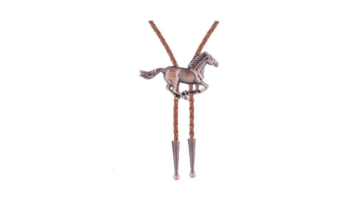 Huabola Calyn Brown Bolo Tie For Men Native American Bolo