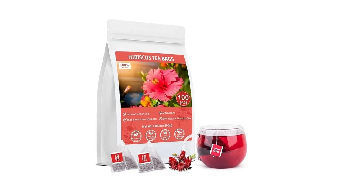 Hibiscus Tea Bags, Premium Hibiscus Filowers, Natrual Hibiscus Tea -