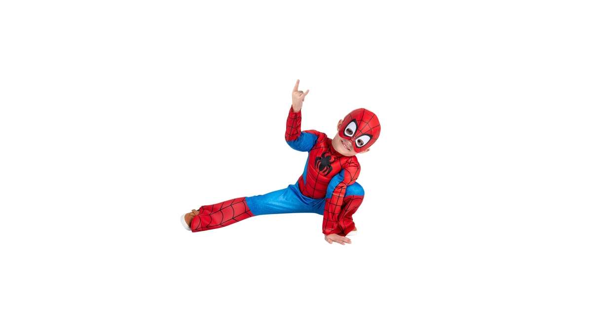 Marvel Spidey Official Toddler Deluxe Halloween Costume - Premium Quality