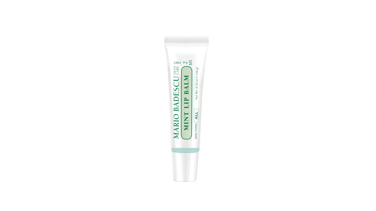 Mario Badescu Moisturizing Mint Lip Balm For Dry Cracked Lips,