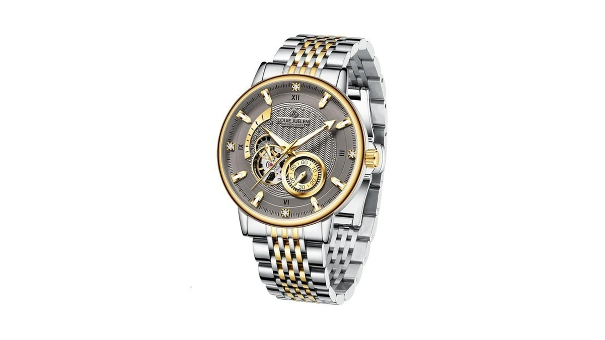 Louie Juelen Men's Luxury Automatic Watches With Self-winding Movement 42mm