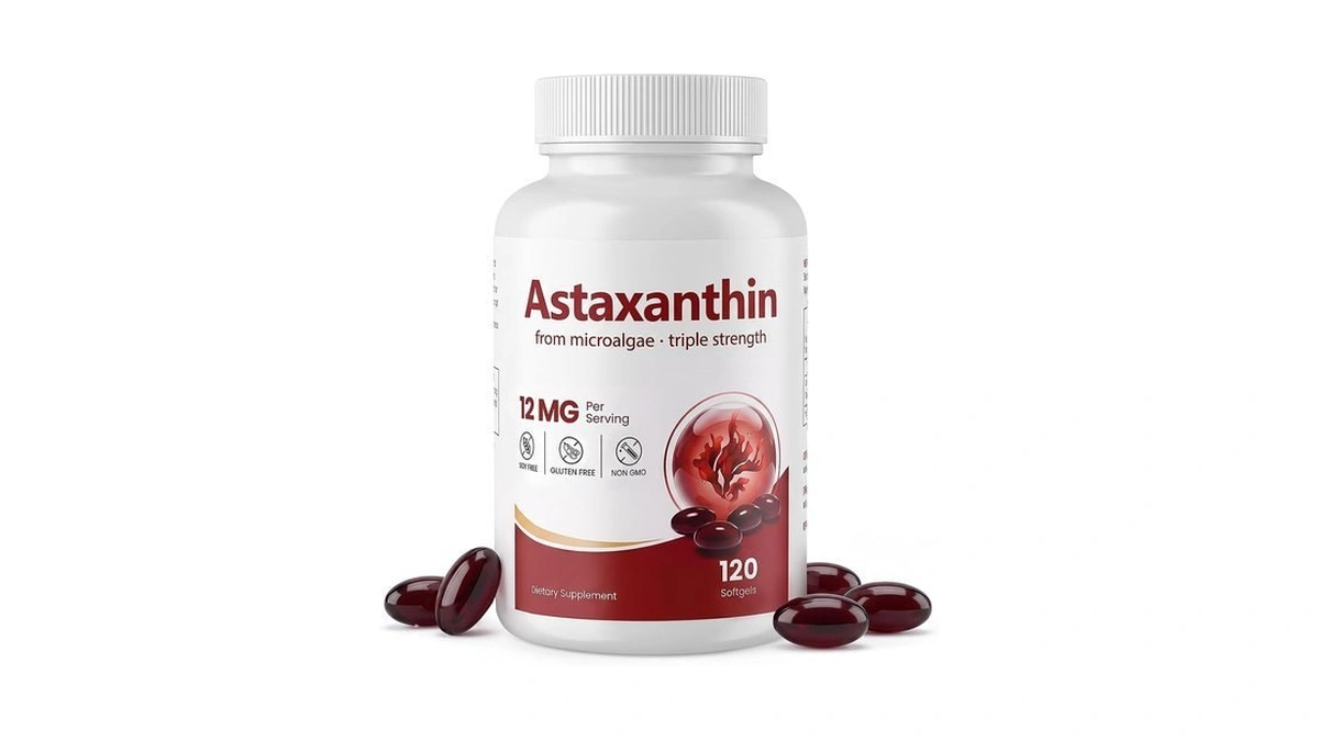 Wofanli Astaxanthin 12mg 120 Softgels (4-month Supply)