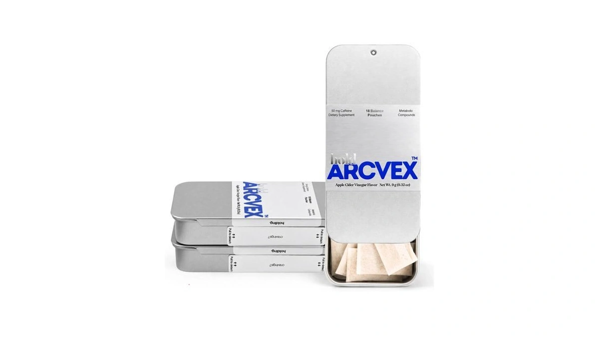 Arcvex Hold Weight Management Pouches, 50mg Caffeine With Apple Cider