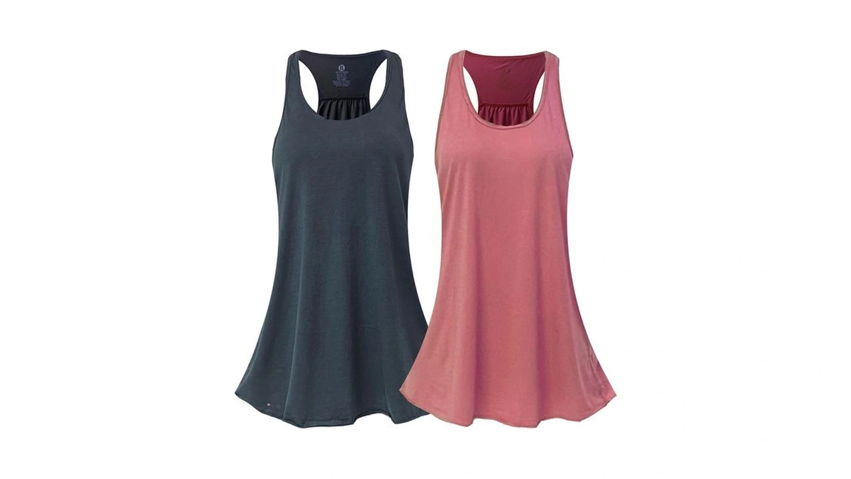 Epic Mma Gear Flowy Racerback Tank Top 2 Pack (rose/slat,