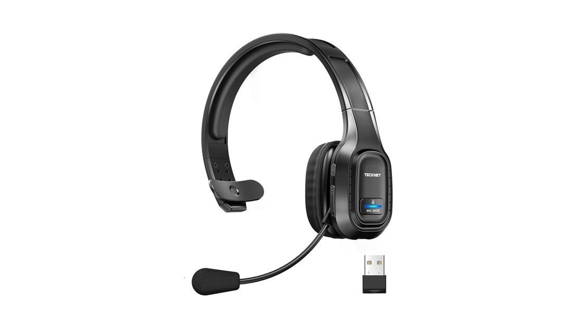 Tecknet Trucker Bluetooth Headset Noise Cance...