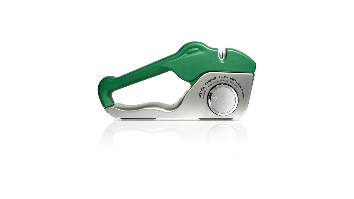 5-in-1 Knife Sharpener For Kitchen Knives, Serrated Knives & Scissors