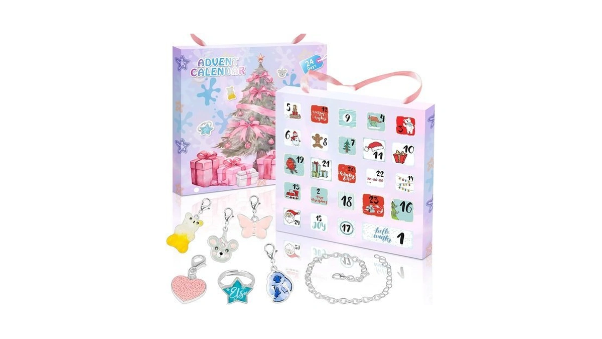 Advent Calendar 2026 For Kids Christmas Countdown Diy Cute Cartoon