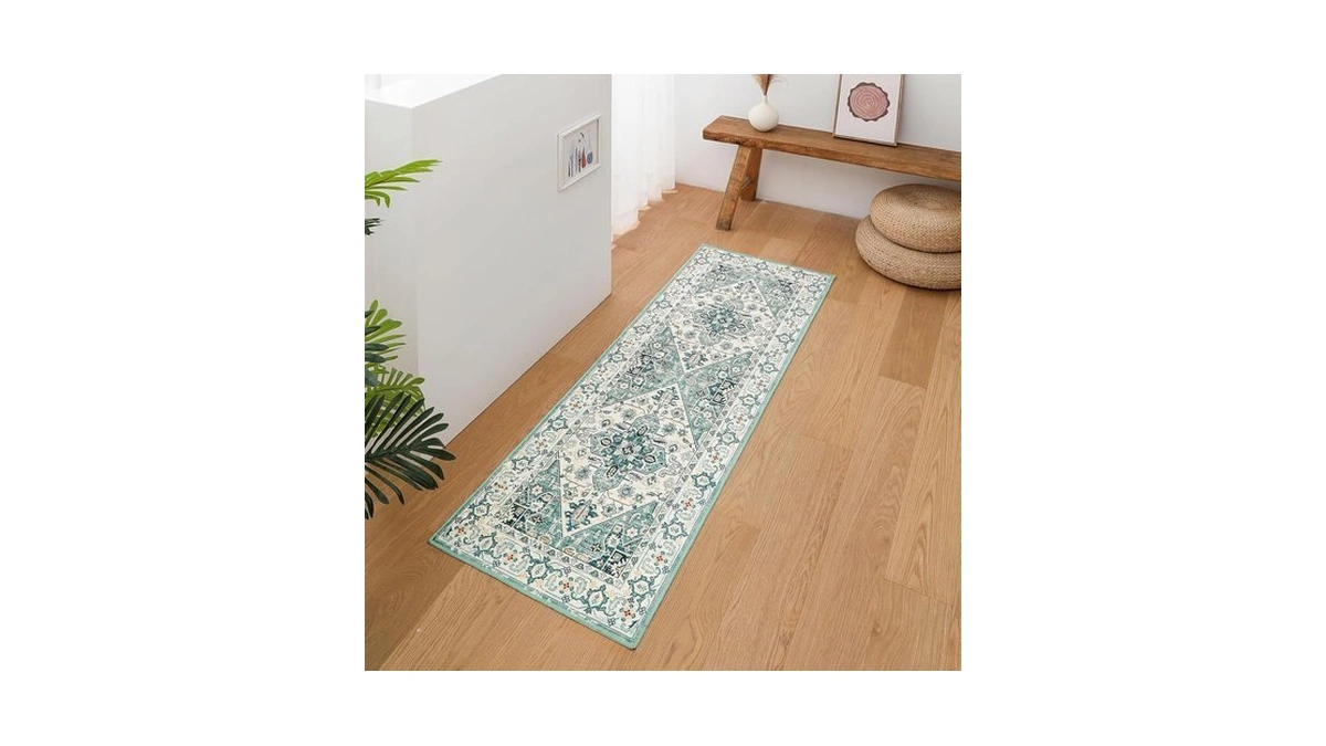 Vk Vk·living 2x6 Machine Washable Runner Area Rugs Non Slip