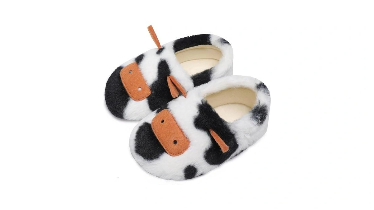 Barerun Kids Slip On Slippers Boys Girls Easy On Off