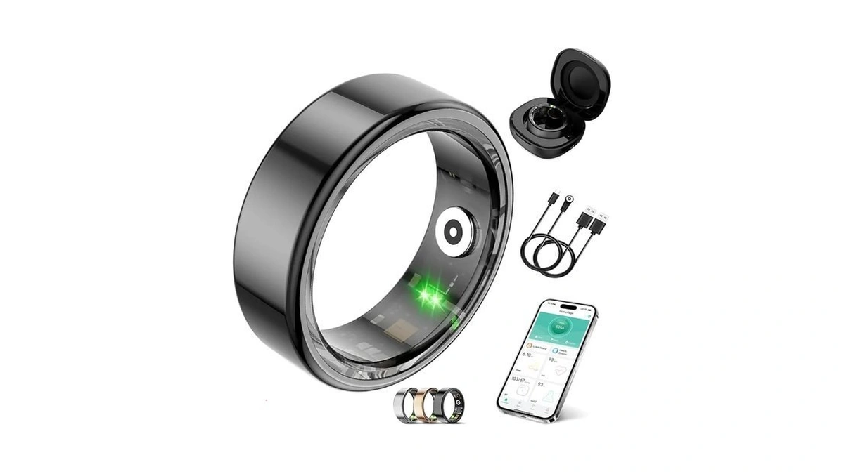 Bohojoc Smart Ring, No Subscription Required Smart Ring For Women,
