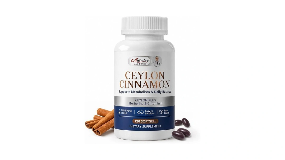 Ceylon Cinnamon Capsules | Berberine With Ceylon Cinnamon & Chromium