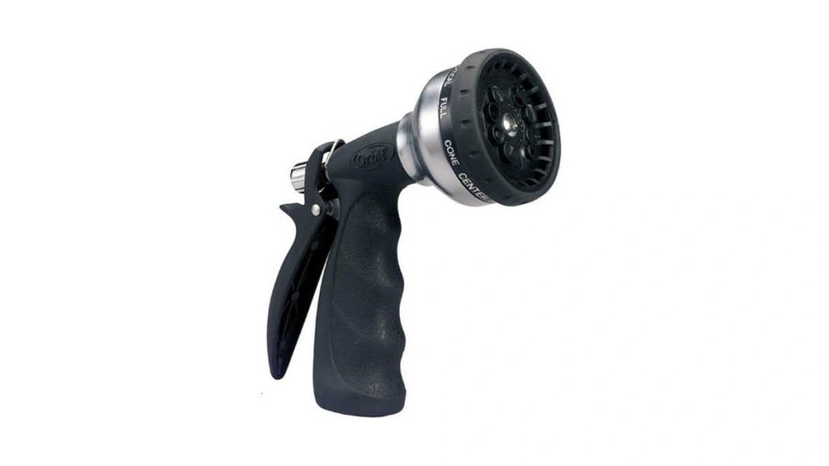 Orbit Ultralight 10-pattern Turret Pistol Hose Spray Nozzle 58339