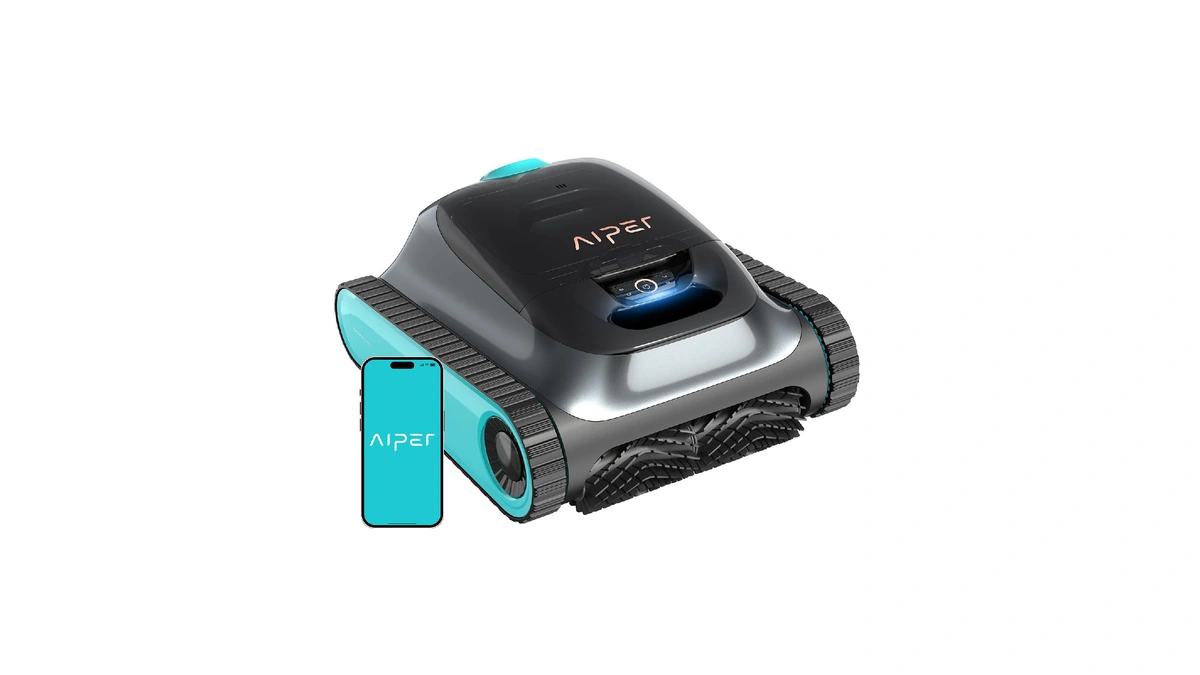 Aiper Scuba S1 2026 Robotic Pool Cleaner,floor/wall/waterline/shallow Area Cleaning, Double