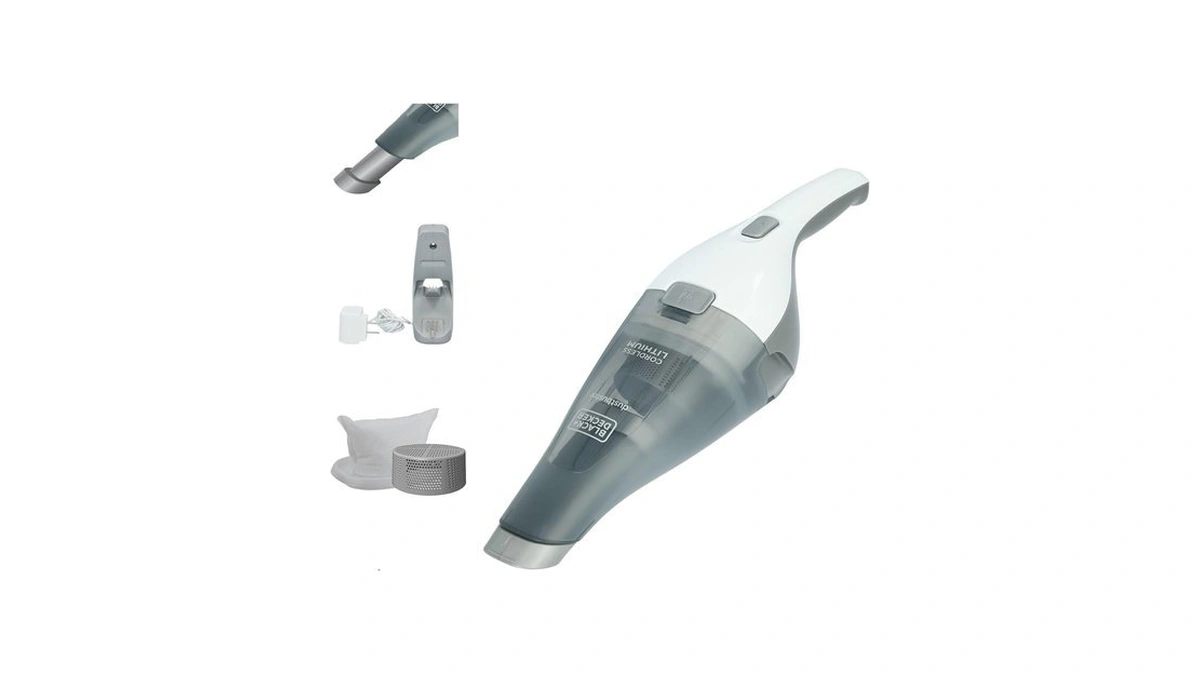 Black+decker Dustbuster Cordless Handheld Vacuum, Portable Car Vacuum Cordless Rechargeable,