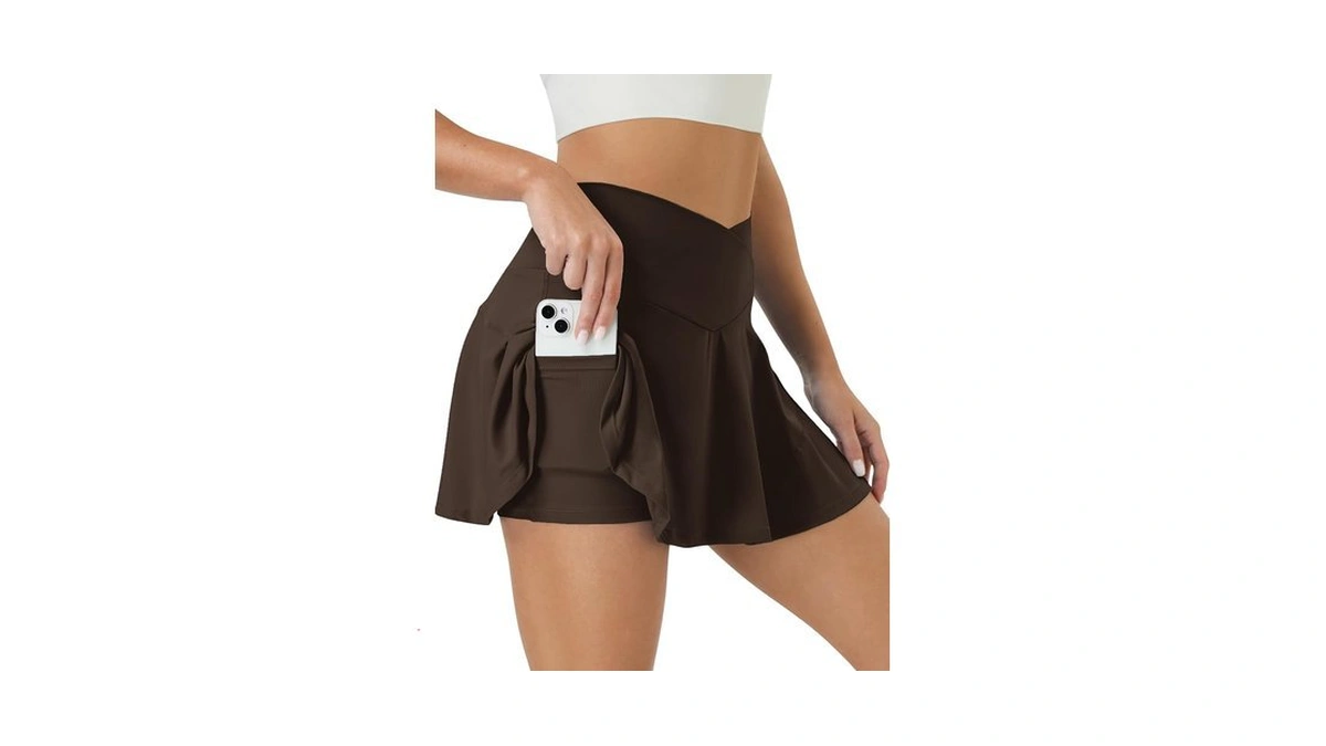 Copyleaf Tennis Skirt For Women High Waisted Golf Skirts With