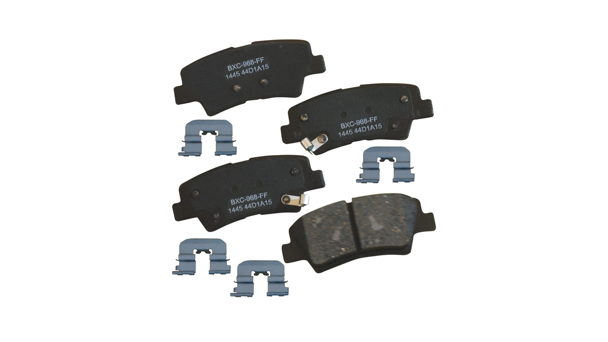 Bendix Premium Sbc1445 Ceramic Rear Brake Pads For Hyundai Azera