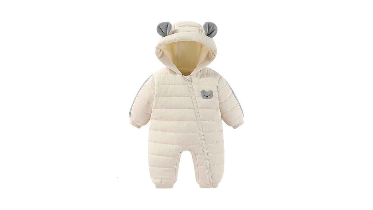 Jiamy Infant Snowsuit Baby Hooded Winter Clothes Baby Bear Outfit