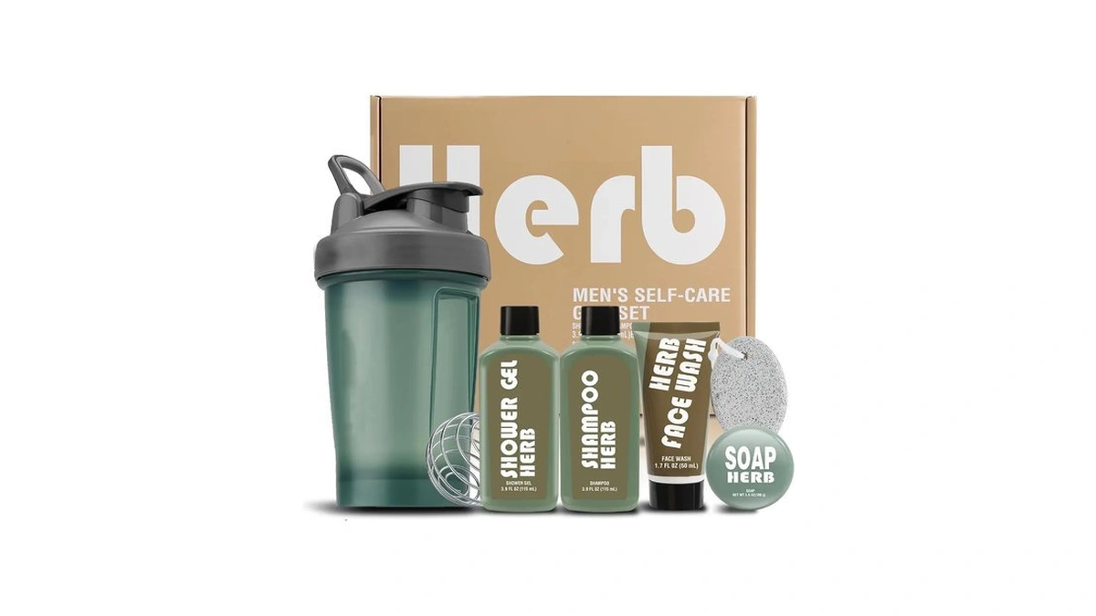 Gifts For Men 6 Pcs Herbal Mens Gift Set, Birthday