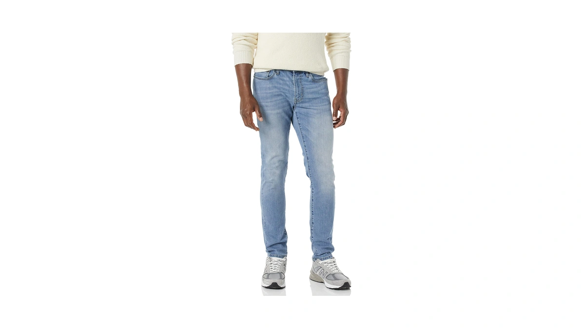 Amazon Essentials Skinny Jeans For Men - High Stretch Denim,