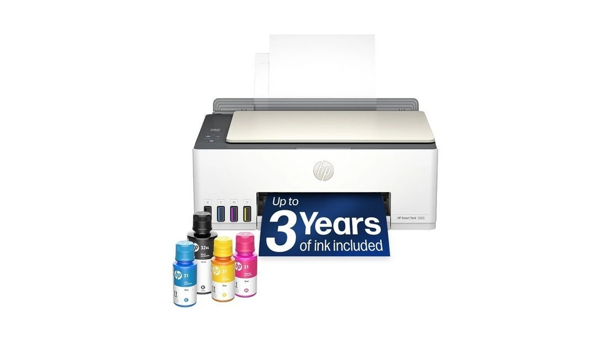 Hp Smart Tank 5003 Wireless All-in-one Ink Tank Printer, Scanner,