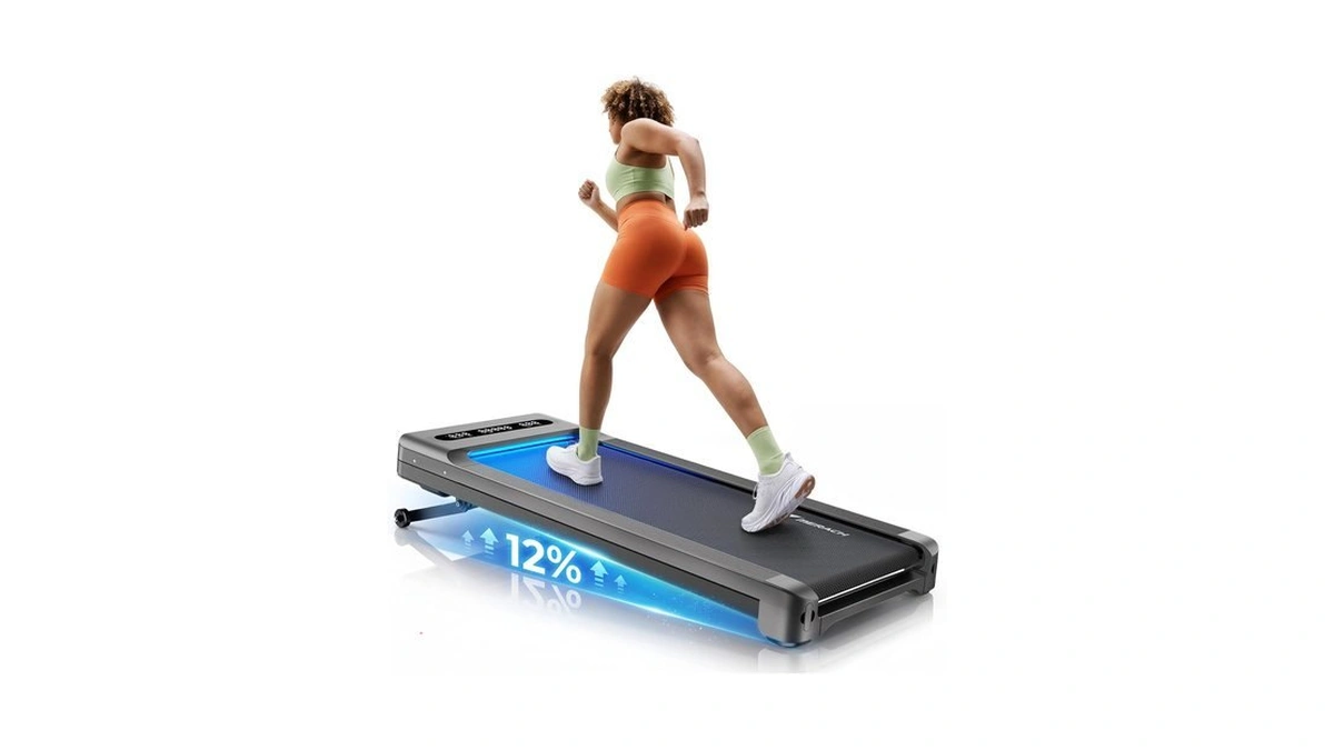 Merach Ultrawalk W60 Walking Pad Treadmill With 12% Auto Incline,
