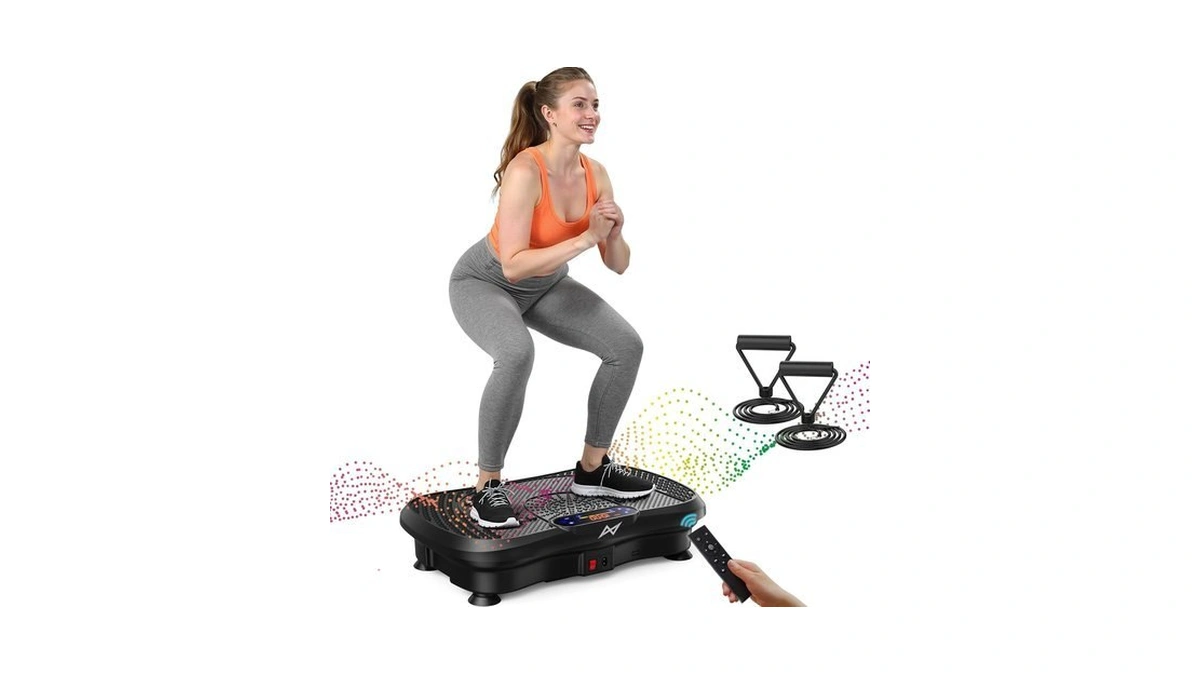Axv Vibration Plate Exercise Machine Fitness Platform Body Vibrating Board