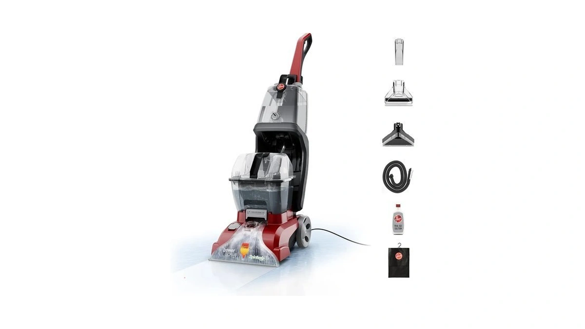 Hoover Powerscrub Deluxe Carpet Cleaner Machine, Pet & Upholstery Tools