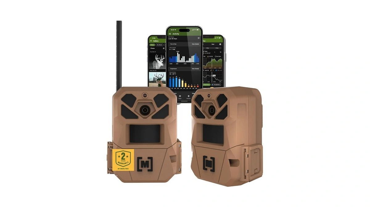 Moultrie Edge 3 Cellular Trail Camera - 2-pack, 40mp, 0.5s