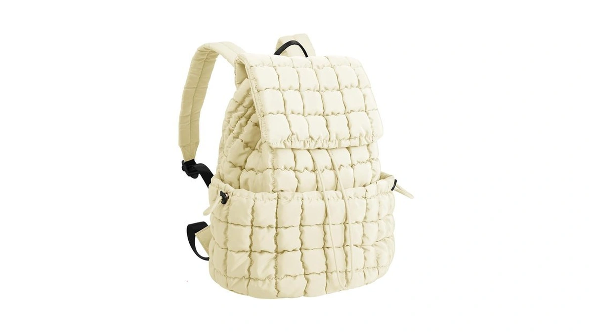 Xsuioy Quilted Backpack Purse For Women Small Lightweight Puffer Puffy