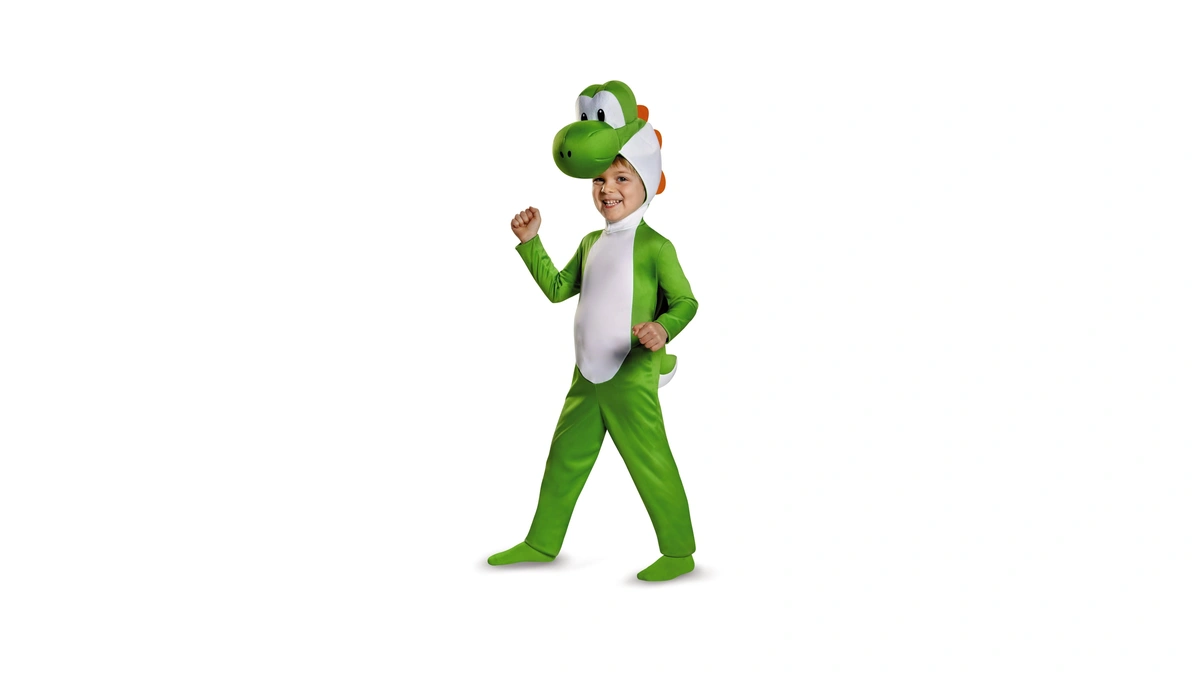 Disguise Toddler Super Mario Bros Yoshi Costume | Kids Yoshi