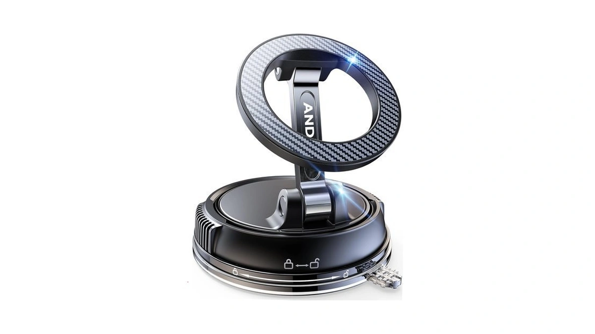 Andery Car Phone Holder For Magsafe [78+lbs Strongest Suction &