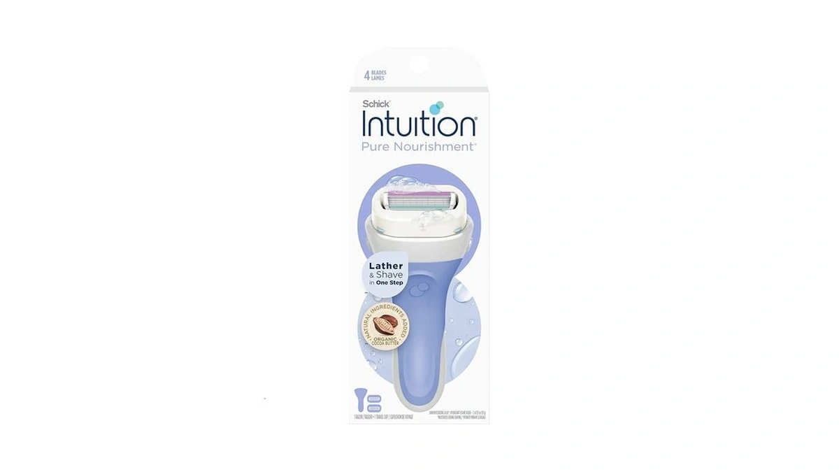 Schick Intuition Pure Nourishment Razors For Women | 1 Razor