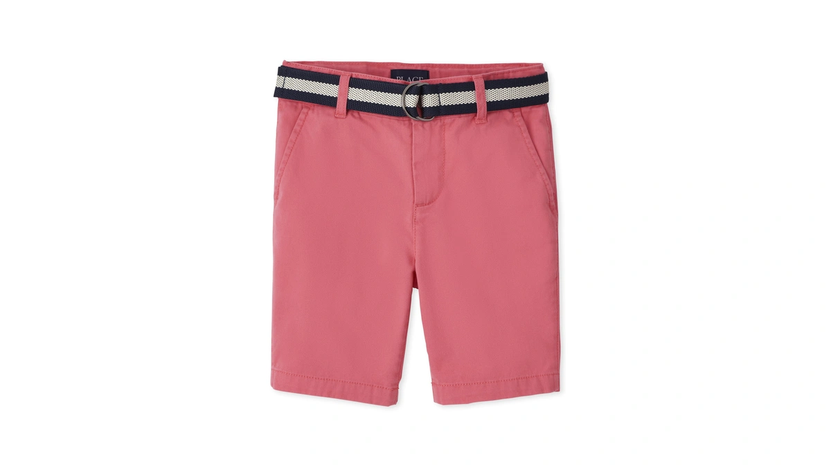The Children's Place Boys' Belted Chino Shortsastilbe10