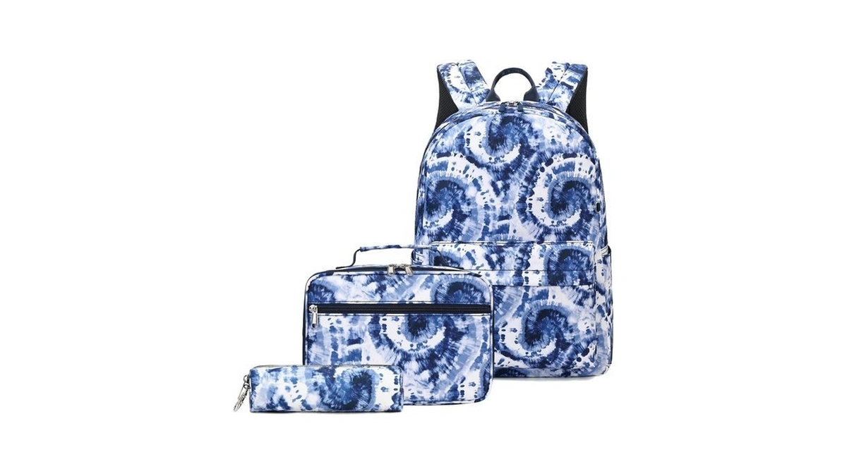 Joyfulife Girls Backpack, Tie Dye Backpack For Girls Kids Bookbags